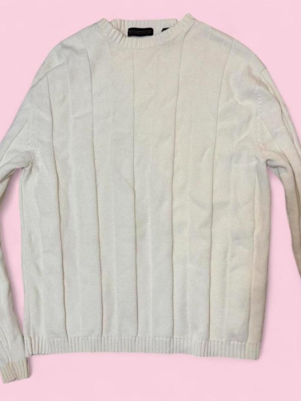 Metropolitan by Lord & Taylor 100% Cotton Sweater